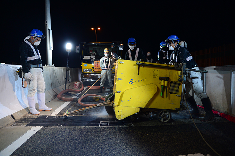 カッター工（橋軸直角）