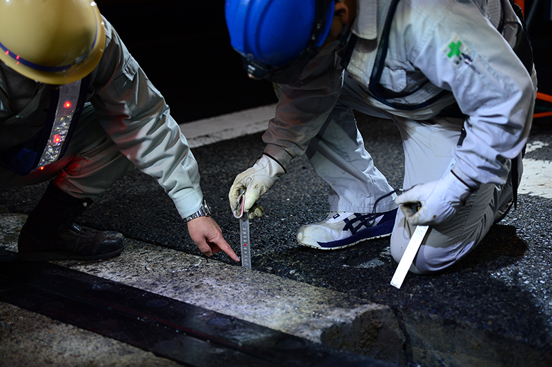 ワイヤーソー設置工